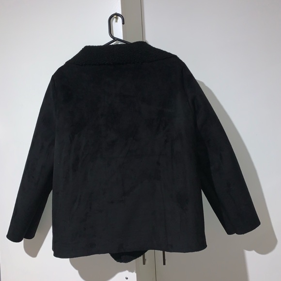 Showpo Mornings End Coat in Black, Size 18 - Picture 2 of 4